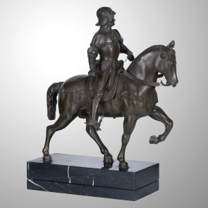 Andrea del Verrocchio, HORSE POSITION OF CONDOTIER COLLEONI, 2nd half. XIX