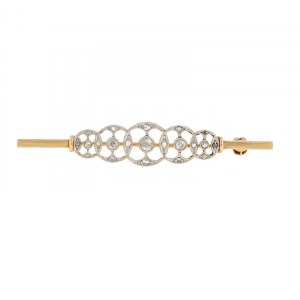 Broche, début du 20e siècle, style édouardien
