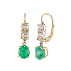 Earrings, 2nd half of the 20th century.