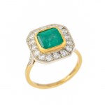 Ring, Frankreich, Mitte des 20. Jahrhunderts.