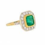 Ring, Frankreich, Mitte des 20. Jahrhunderts.