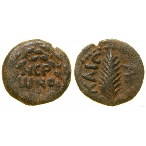 Provincial Rome, prutah, (58-59), Jerusalem