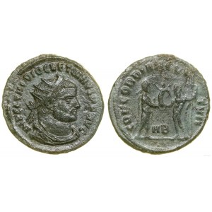 Rímska ríša, billon anthonia, (295-296), Heraclea
