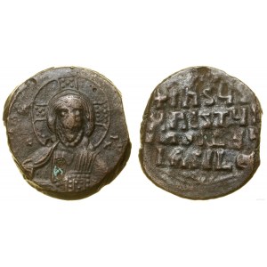 Byzantium, anonymous follis (attributed to Basil II and Constantine VIII), (ca. 976-1028), Constantinople