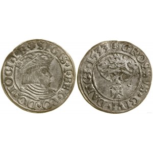 Poland, grosz, 1533, Gdańsk