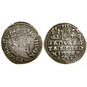 Polska, trojak, 1596, Olkusz