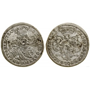 Poland, sixpence, 1702 EPH, Leipzig
