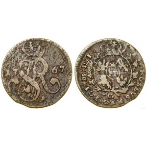 Poland, 1 grosz, 1767 G, Kraków