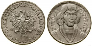 Poland, 10 zloty, 1959, Warsaw