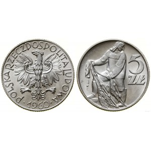 Polska, 5 złotych, 1960, Warszawa