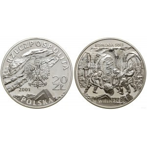 Poland, 20 zloty, 2001, Warsaw