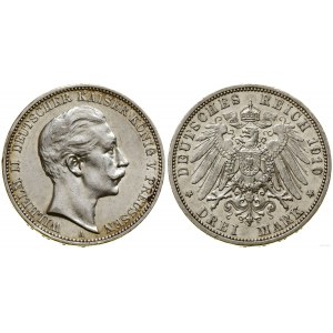 Nemecko, 3 marky, 1910 A, Berlín