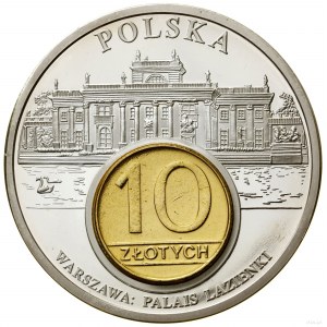 Nizozemsko, medaile ze série Evropské měny - Polsko, Mechanicsburg