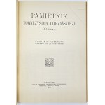 Pamiętnik Towarzystwa Tatrzańskiego. Rok 1907. Tom XXVIII [przedstawienie Tatr w XVII wieku]