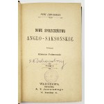 (historia Australii i Nowej Zelandii) Beaulieu-Leroy Pierre- Nowe społeczeństwa anglo-saksońskie. Tłumaczył Klemens Podwysocki. [t.I-II,komplet]