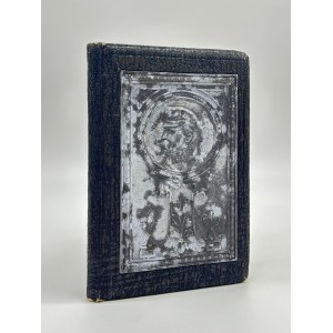 Cahier de notes commémoratives [portrait en tête de Józef Piłsudski].