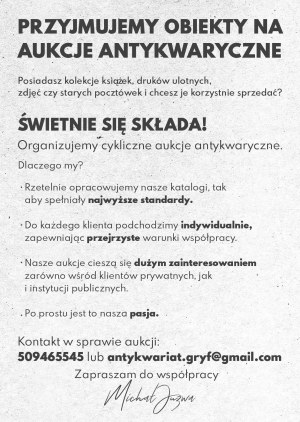 Election leaflet of the Party of National Independence calling for voting before the first elections to the Second Polish Sejm