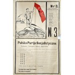 PPS - Comrades and Comrades! Voters and Voters; election poster before the elections to the Second Polish Sejm