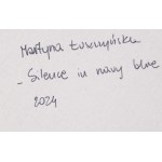 Martyna Łuszczyńska (ur. 1997, Łódź), Silence in navy blue, 2024