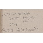 Gossia Zielaskowska (ur. 1983, Poznań), Color Memory Dream Fantasy, dyptyk, 2024