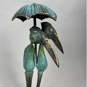 Iwona Krajnik - Together for better or for worse (42cm Bronze)
