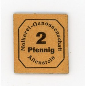 Olsztyn/Allenstein, Molkerei, 2 fenigs (247)
