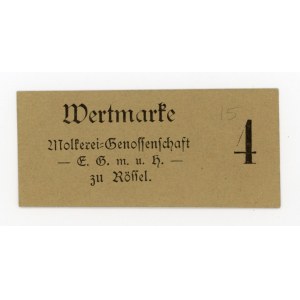 Reszel/Rössel, Molkerei, 4 [fenigi] (250)