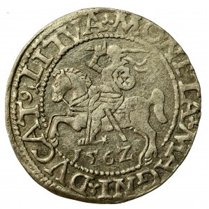Zygmunt II August, Półgrosz 1562, Wilno - 17 Pogoń, L/LITVA (733)