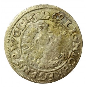 Śląsk, Księstwo Legnicko-Brzesko-Wołowskie, Krystian Wołowski, 3 Krajcary 1669 CB, Brzeg (750)