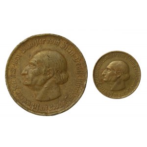 Germany, Westphalia, set of 100 and 50 million marks 1922-1923. total of 2 pieces. (983)