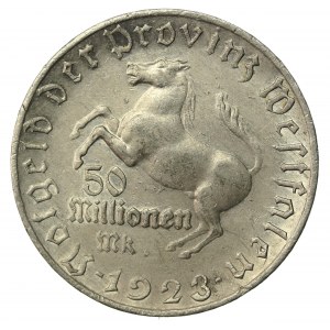 Germany, Westphalia 50 million marks 1923 (991)