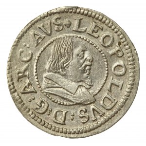 Austria, Leopold V, 3 krajcary bez daty, Tyrol (582)