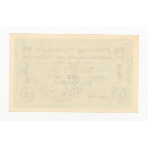 Gołdap/Goldap, Kreis, 50 fenigów 1917 - granatowe faksymile podpisu (462)