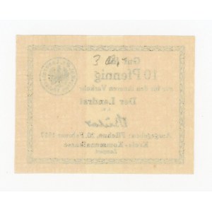 Wieleń/Filehne, Kreis, 10 fenigów 1917. Rzadkość (490)