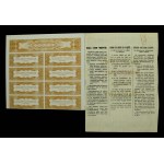 TKM Varsovie, obligation hypothécaire 8/5%, 500 zloty 1924 (1072)