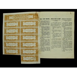 TKM Varsovie, obligation hypothécaire 8/5%, 100 zloty 1924 (1073)