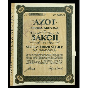 Azot S.A., 5 x 140 mkp 1923, Édition IV. Plus rare (1089)