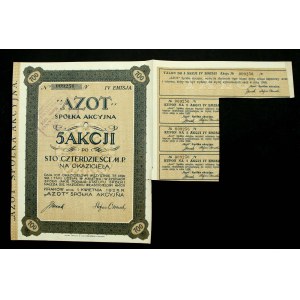 Azot S.A., 5 x 140 mkp 1923, Édition IV. Plus rare (1089)