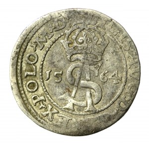 Zygmunt II August, Trojak 1564, Wilno, L / LI (549)