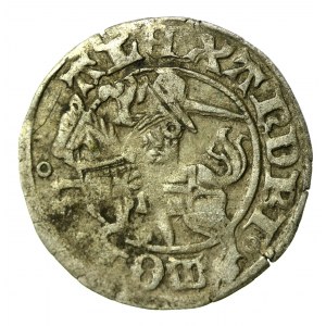 Aleksander Jagiellończyk, Półgrosz Wilno - gotyk/renesans - V emisja - rzadki (550)