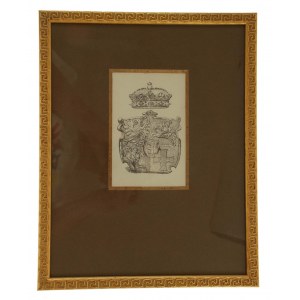 Litografia - Herb króla Stefana Batorego (224)