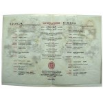 Zestaw folderów reklamowych i menu z rejsu statkiem tss Stefan Batory, lata 80-te (316)