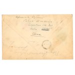Čína, Peking, expresný doporučený list zo 04.01.51 do Poľska (602)