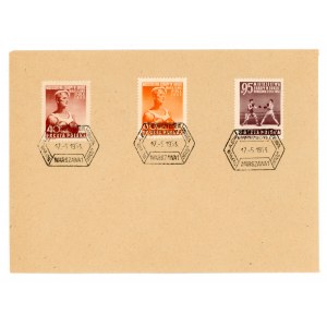 10th European Boxing Championships in Warsaw, 1952, FDC (518)