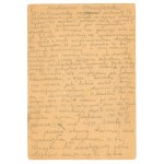 Karta wysłana z obozu pracy Elsterwerda do obozu w Piesteritz dn. 25.3.45 (667)