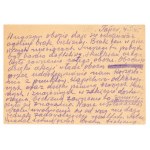 Karta wysłana z obozu pracy Tauer (Westpr.) / Turzno do RGO Kraków dn. 5.1.45 (672)