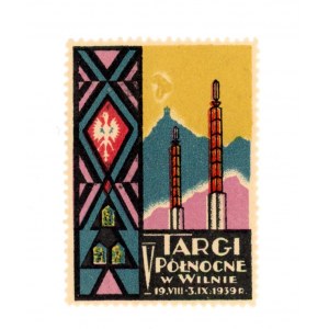 Nalepka okolicznościowa V Targi Północne w Wilnie, 1939 (674)