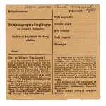 Bydgoszcz / Bromberg zestaw przekazów paczkowych 1941/1942, 3 szt. (687)