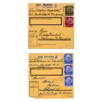 Wielkopolska, Mieścisko, Święciechowa, Krotoszyn, zestaw przekazów paczkowych 1941/1942. 3 szt. (690)