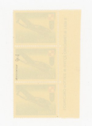Polish Aviation in the War of 1939, 1971, stamp for 3.40 zloty with an error on item 21 